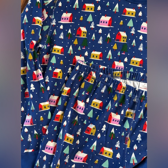 Hanna Anderson Holiday Christmas Unisex Adult Pajamas Size XXL/XL - Picture 4 of 8